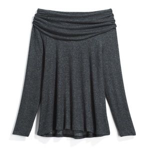 B Collection off the shoulder knit